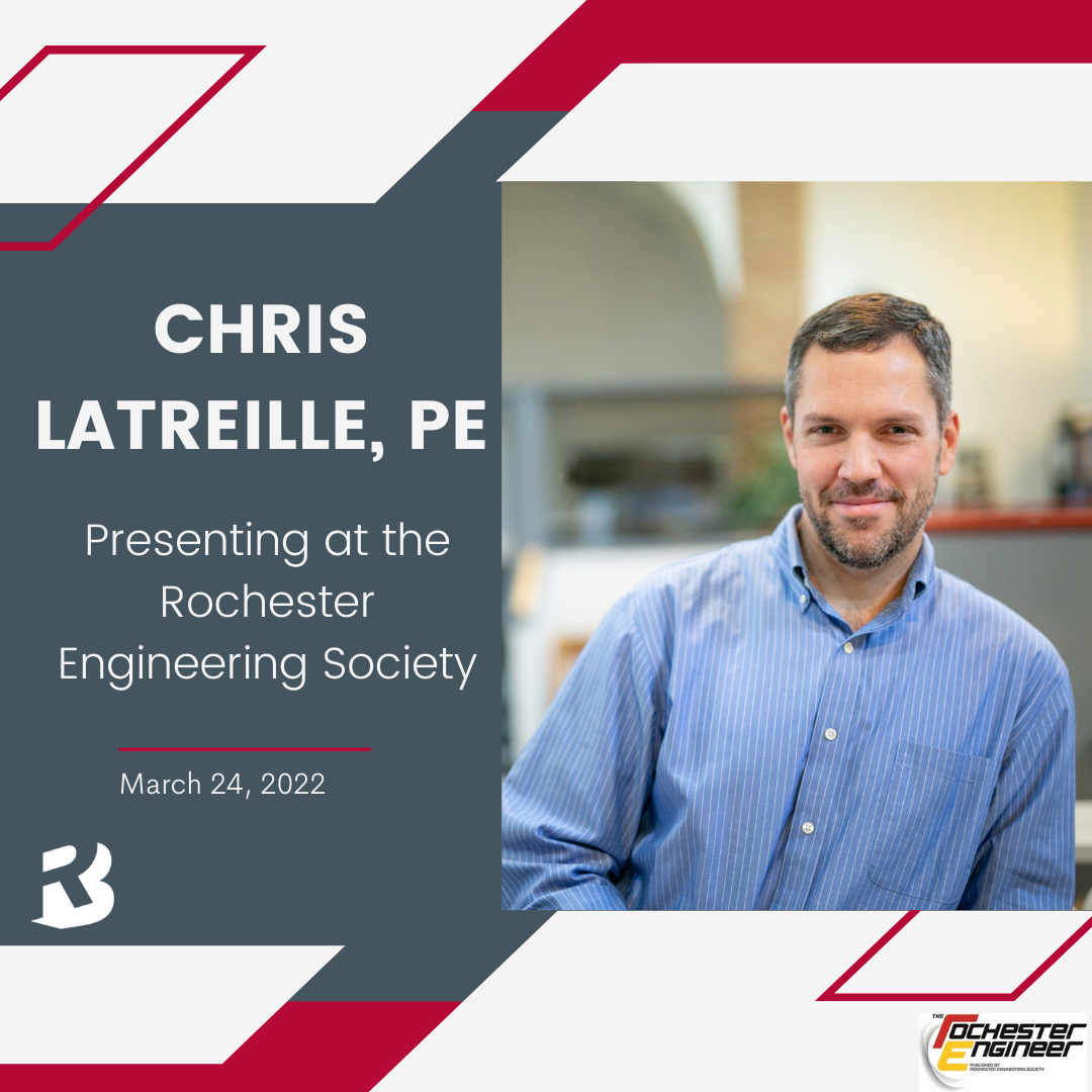 Chris Latreille presenting post