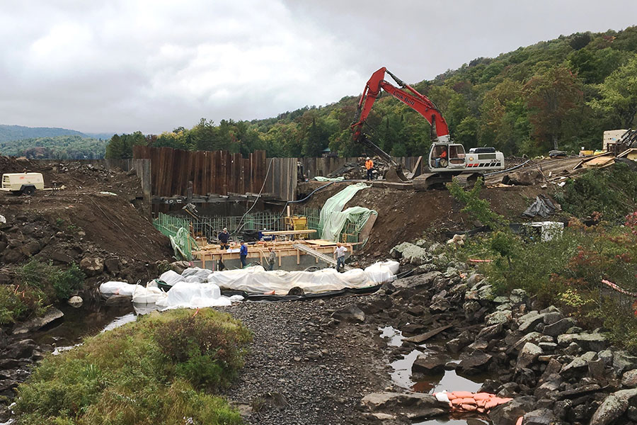 Goodnow Flow Spillway Replacement & Dam Reconstruction || Newcomb, NY